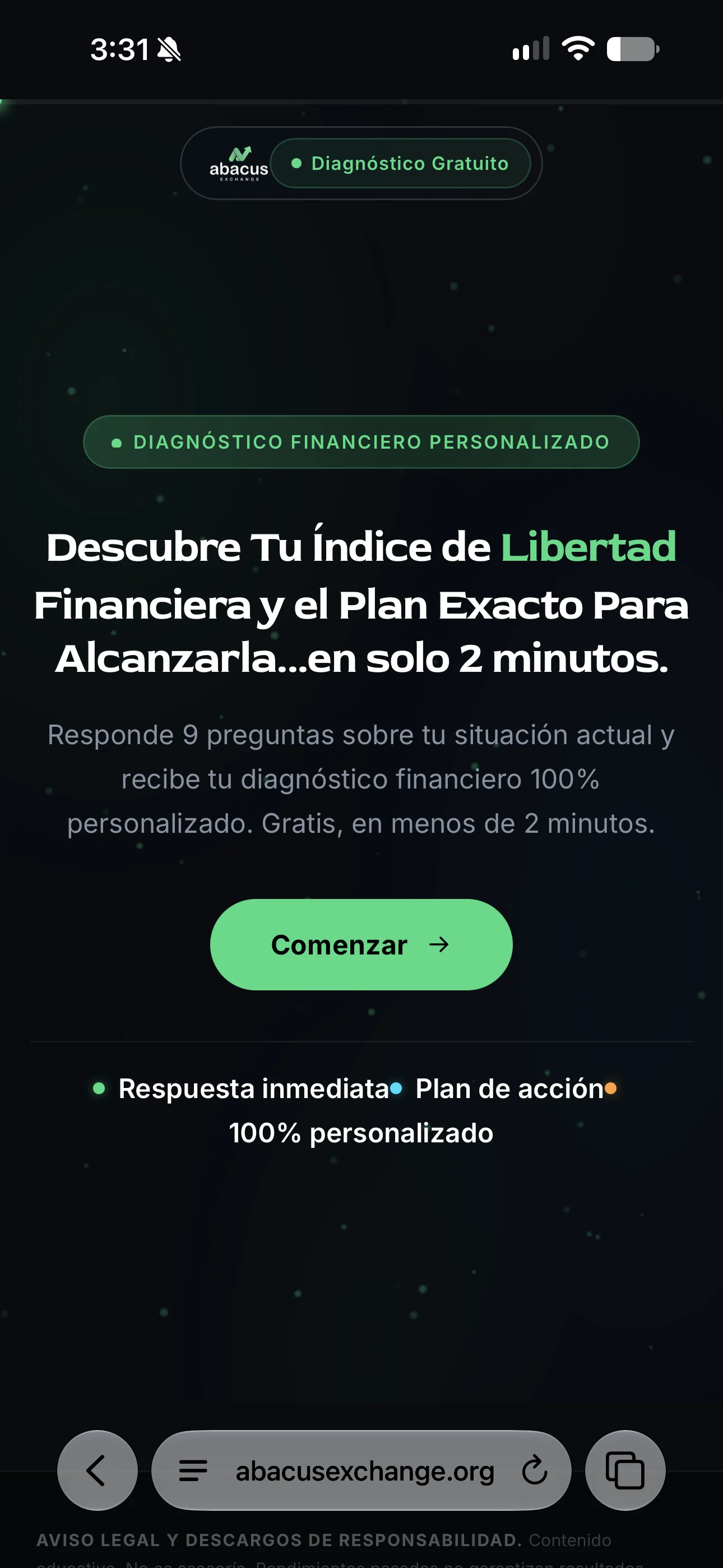 Funnel Diagnóstico